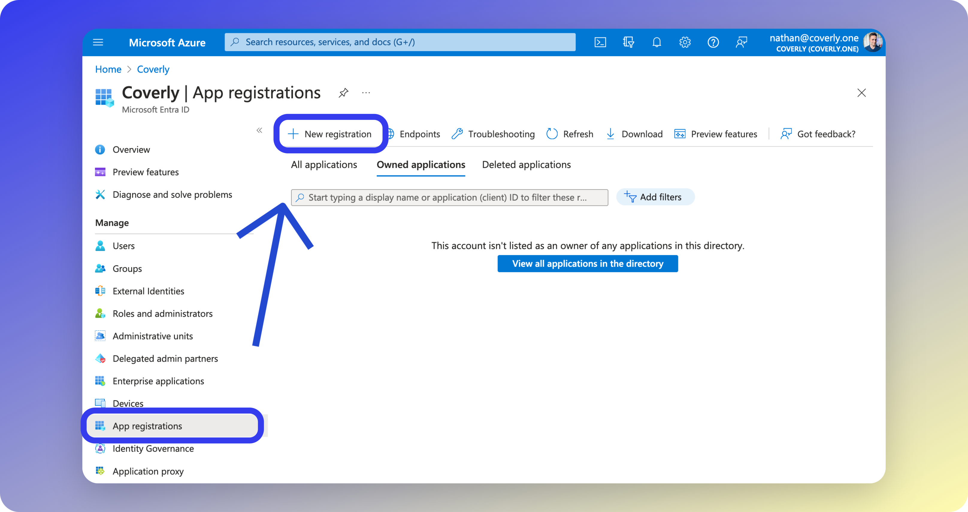 App registration