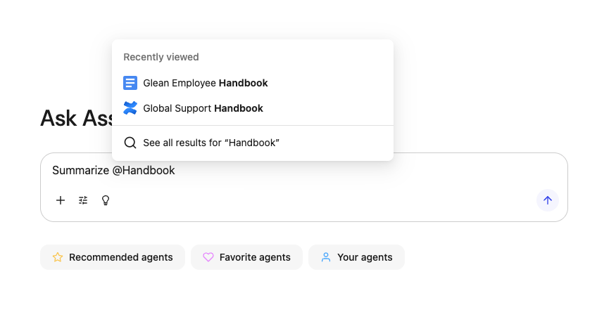 Tag documents example