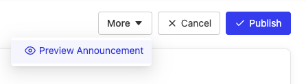 Preview Option