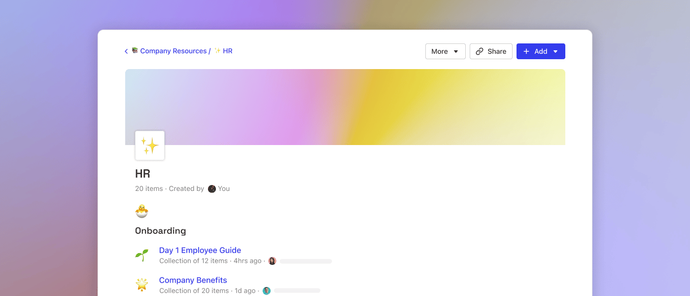 Collections Overview