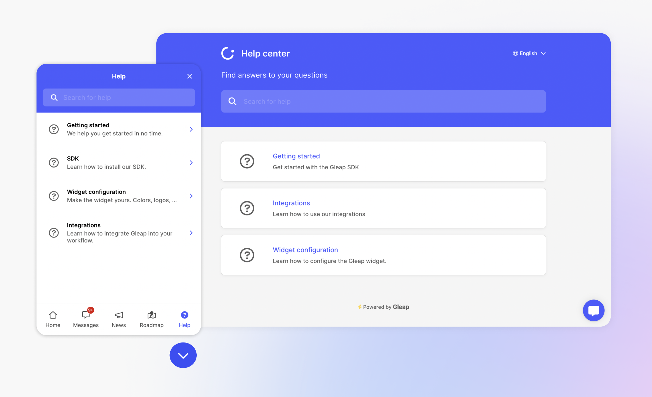 Help center - Gleap Documentation