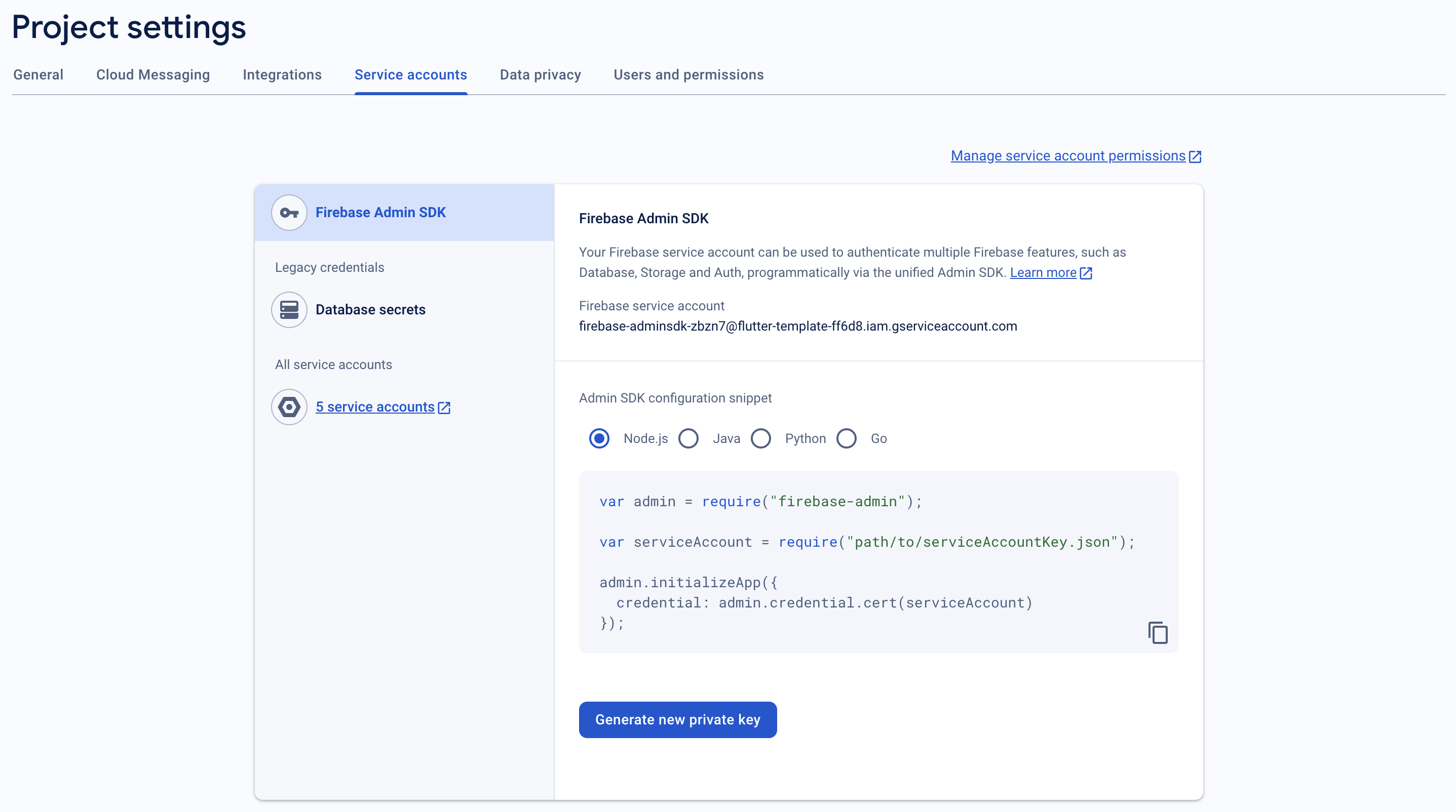 Gleap Firebase Setup