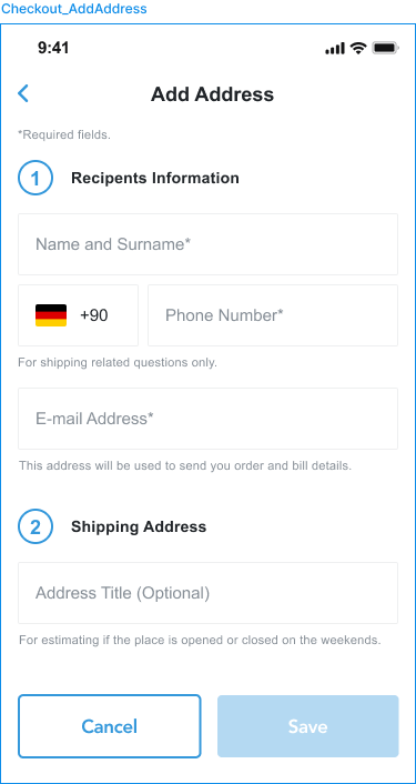 Select the whole frame