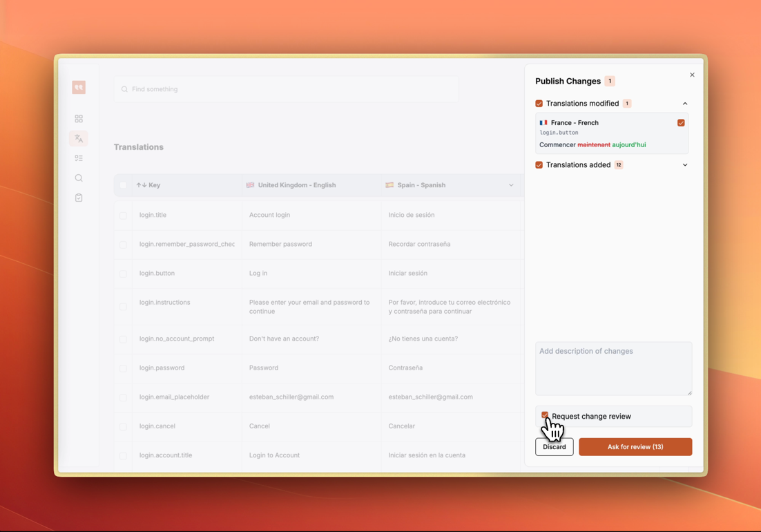 api key settings screenshot