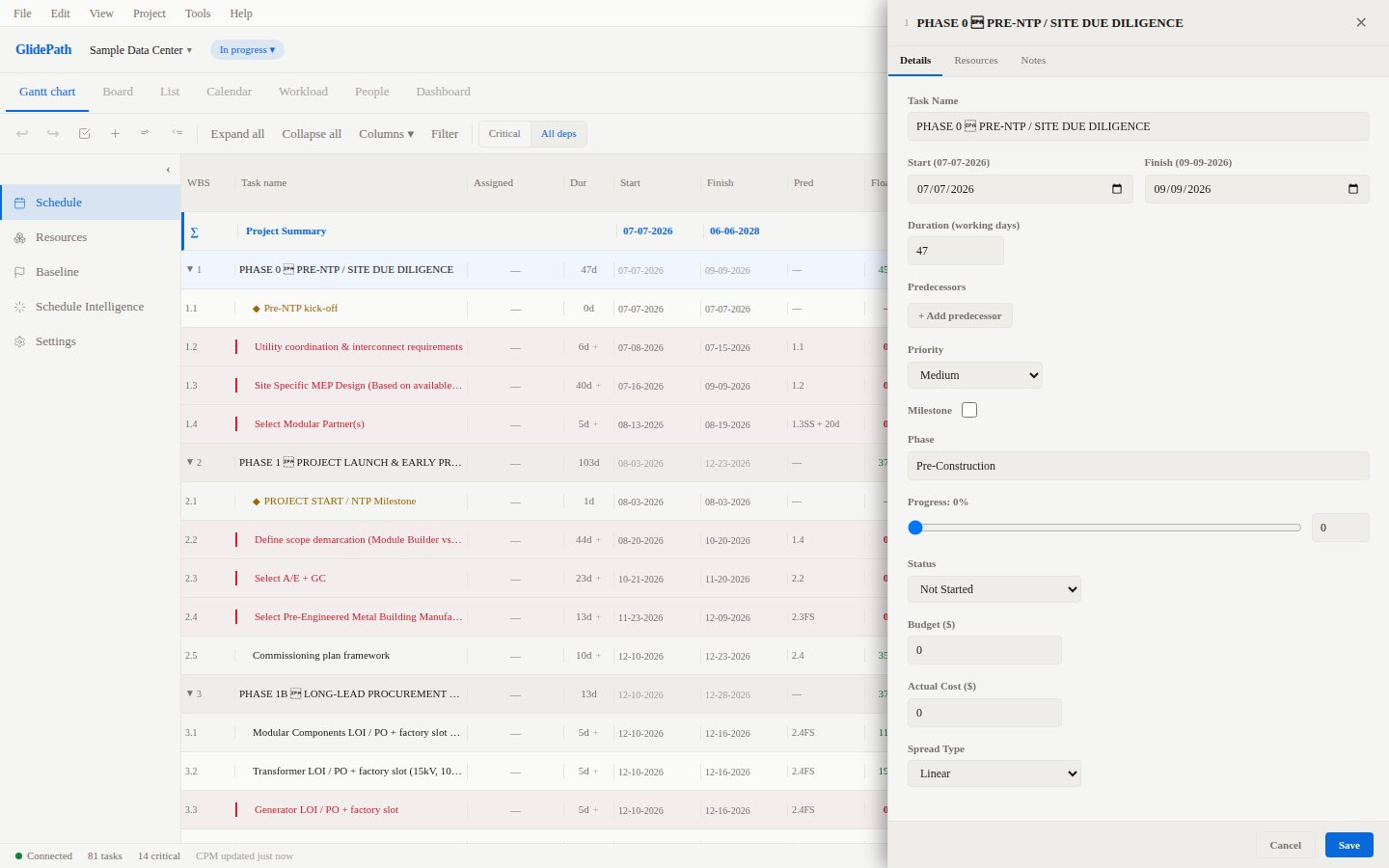 Dependency Picker Dialog