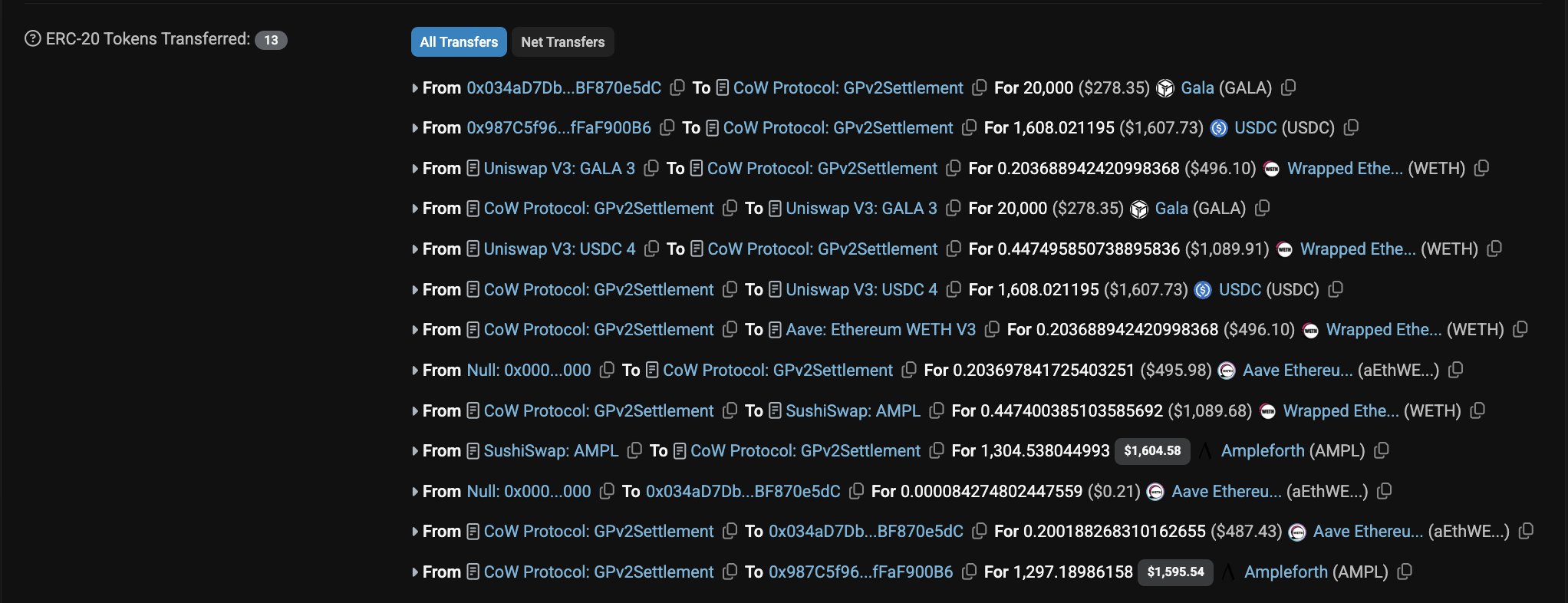 0xd0c48d25ac3e0ab111b3ab401903d4a357baa22ee9c9efb832e0b80278ba5ba3 Example Txn