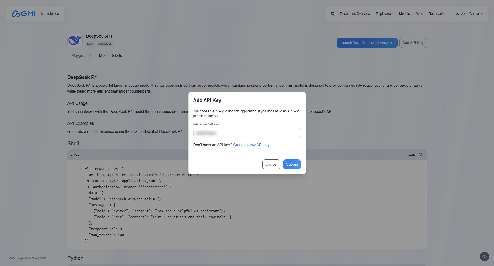 API Key