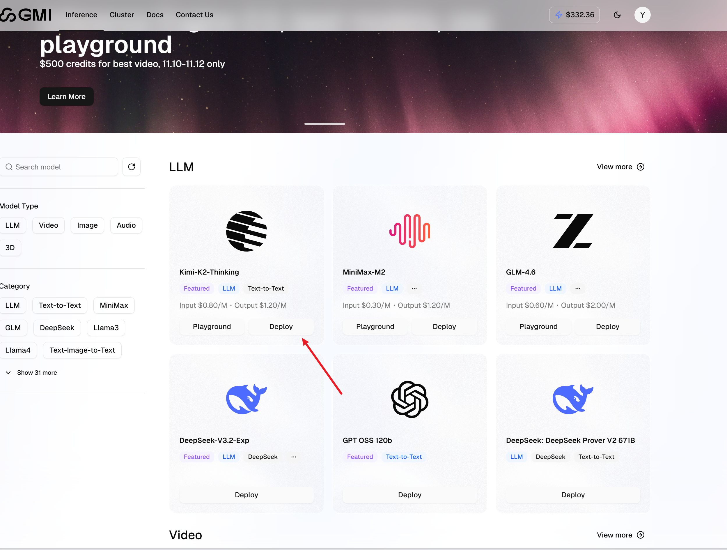 Dedicated Endpoint - GMI Cloud Documentation