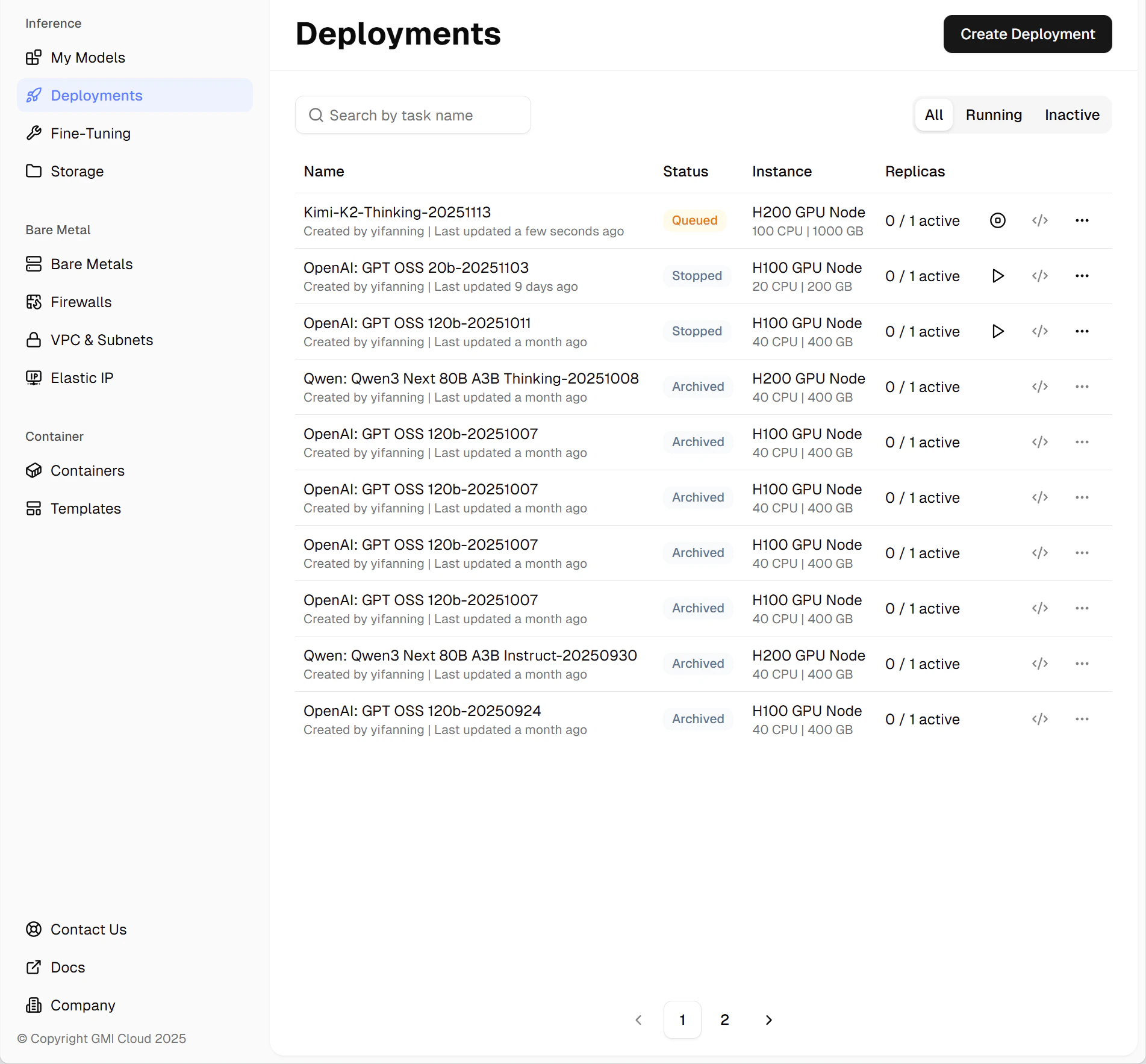 Dedicated View Deployment Pn