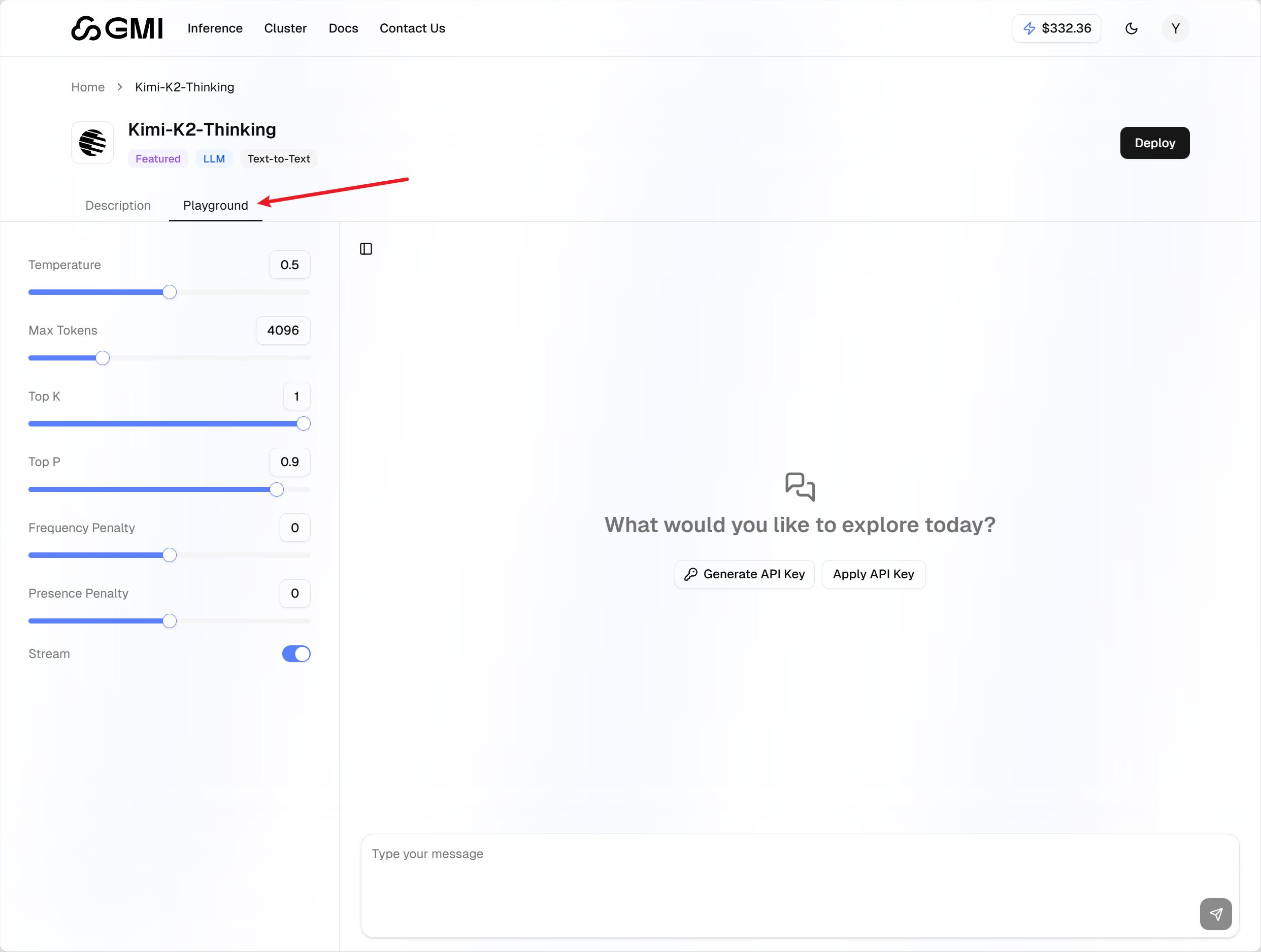 Serverless Endpoint - GMI Cloud Documentation