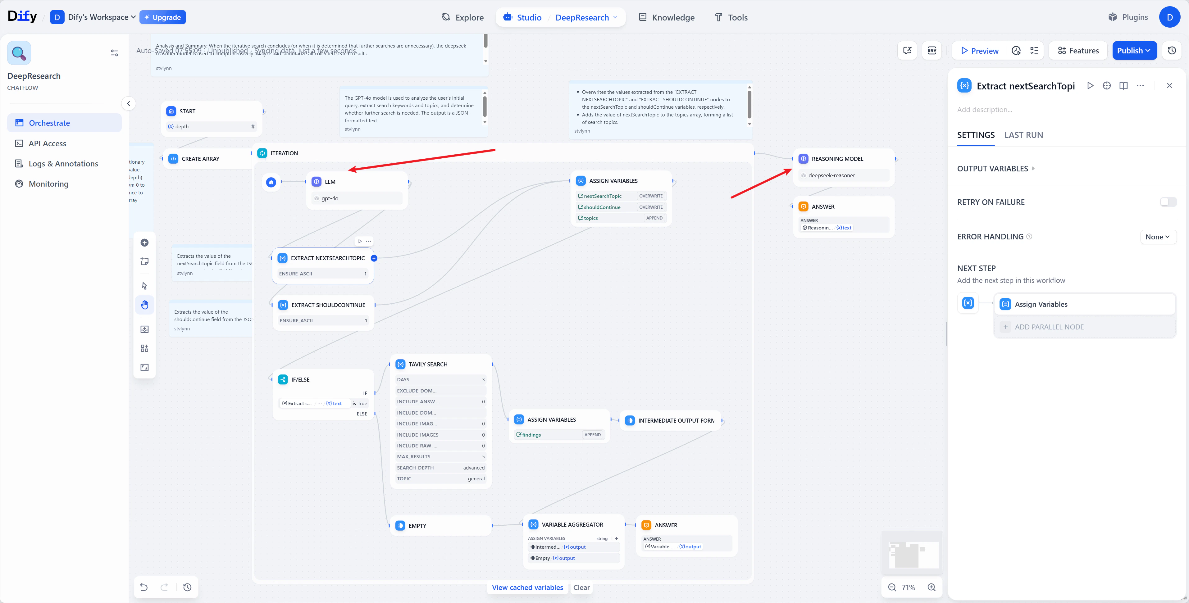 Nodes to replace