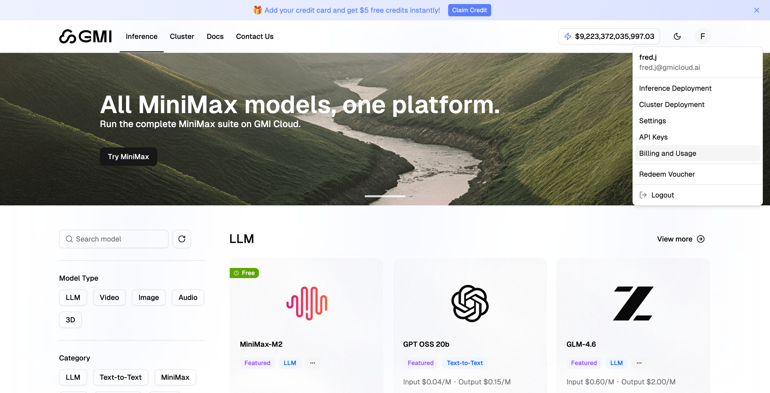 Billing - GMI Cloud Documentation
