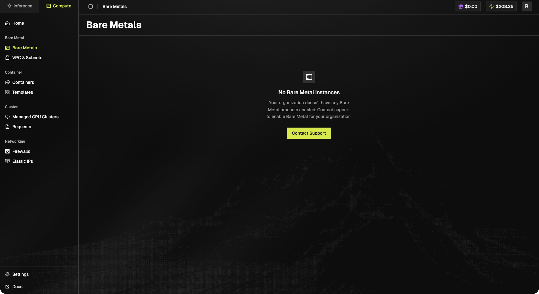 Bare Metal Resources - GMI Cloud Documentation