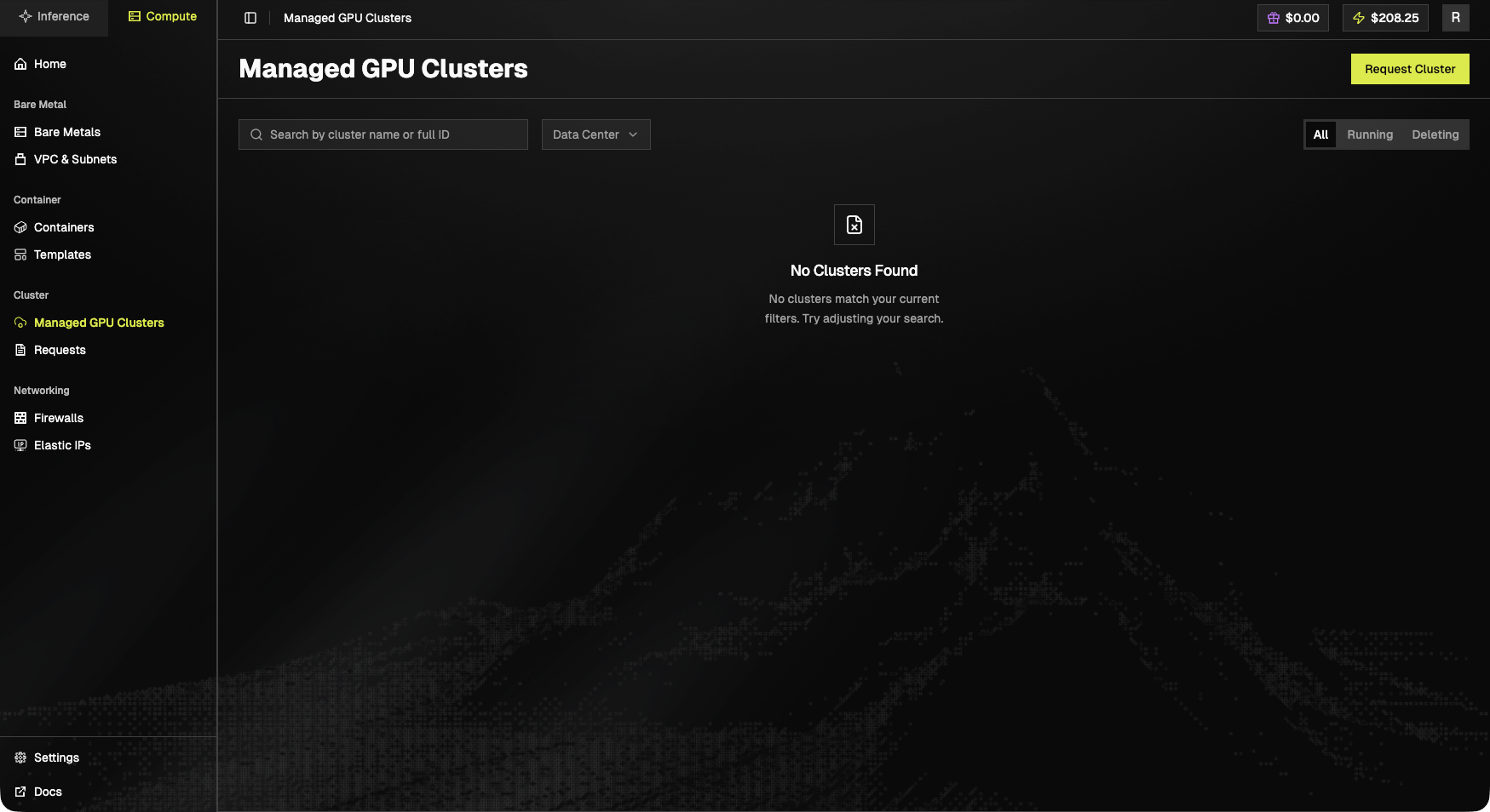 Managed GPU Clusters
