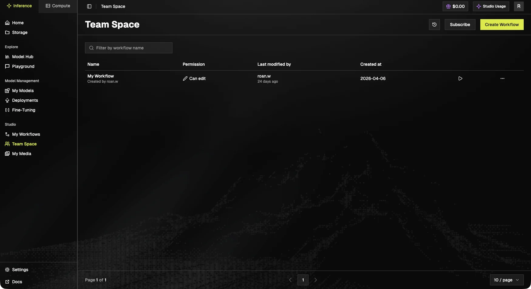 Team Space