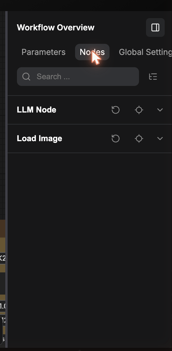 Workflow Overview, Nodes