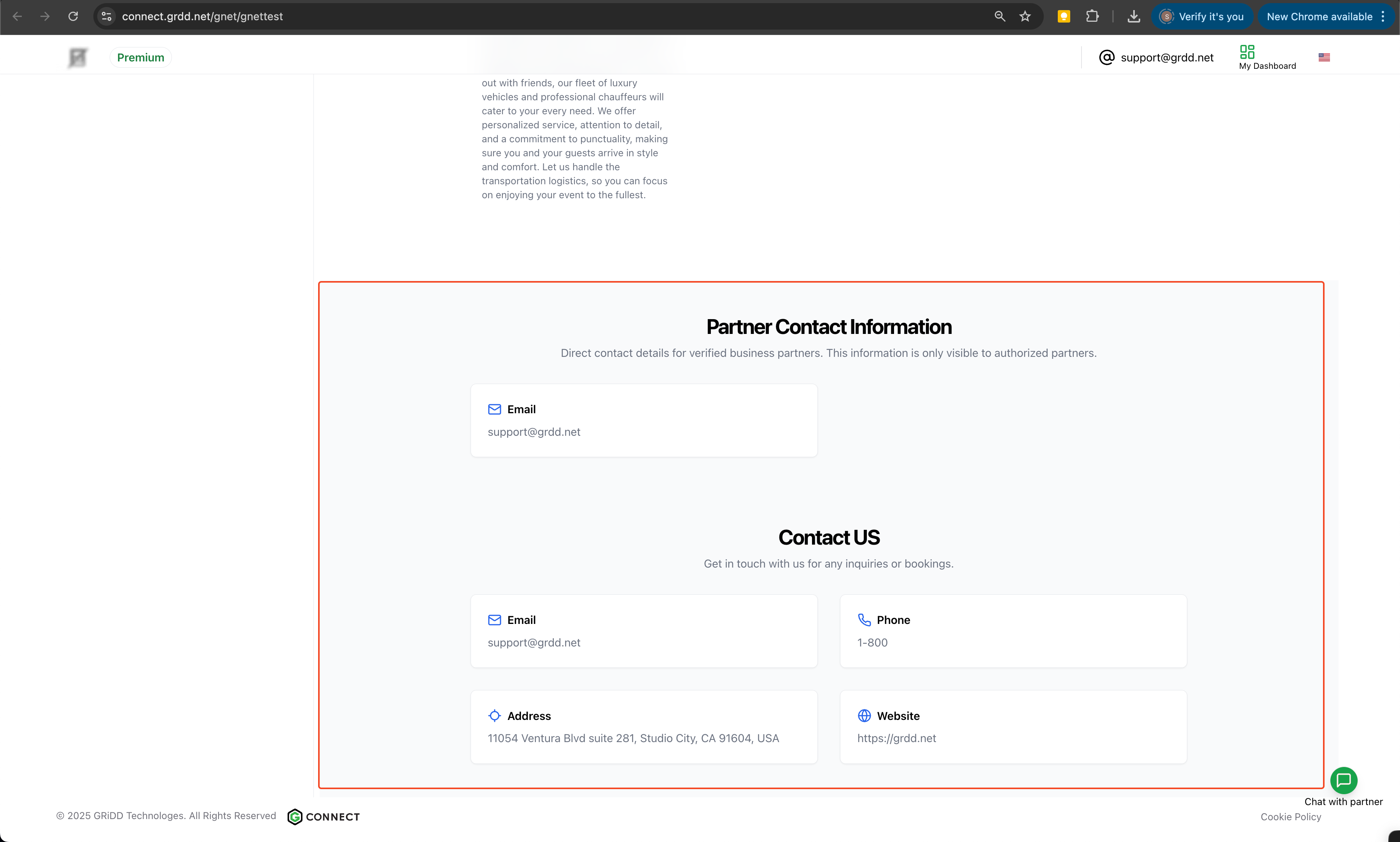 Primary Contact