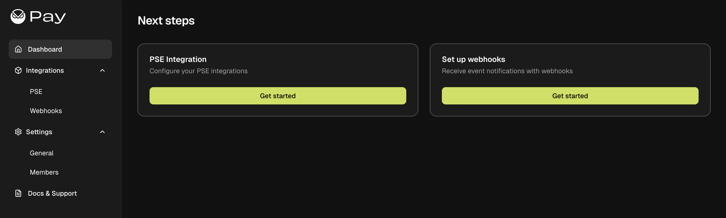 Partners Dashboard - Self-service partner registration and management