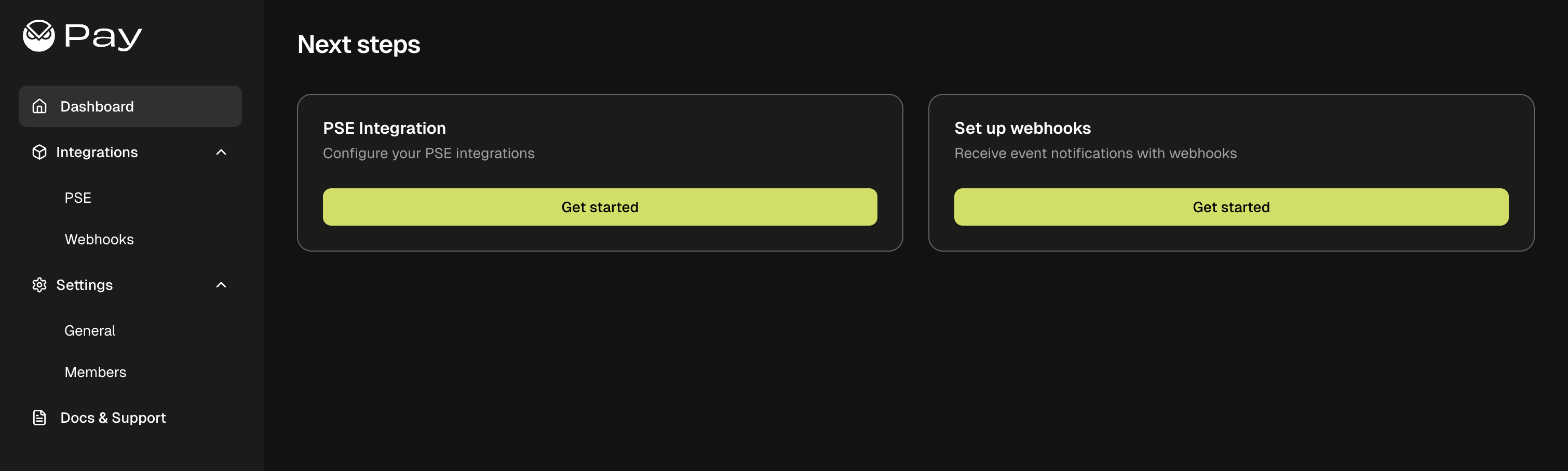 Partners Dashboard - Self-service partner registration and management