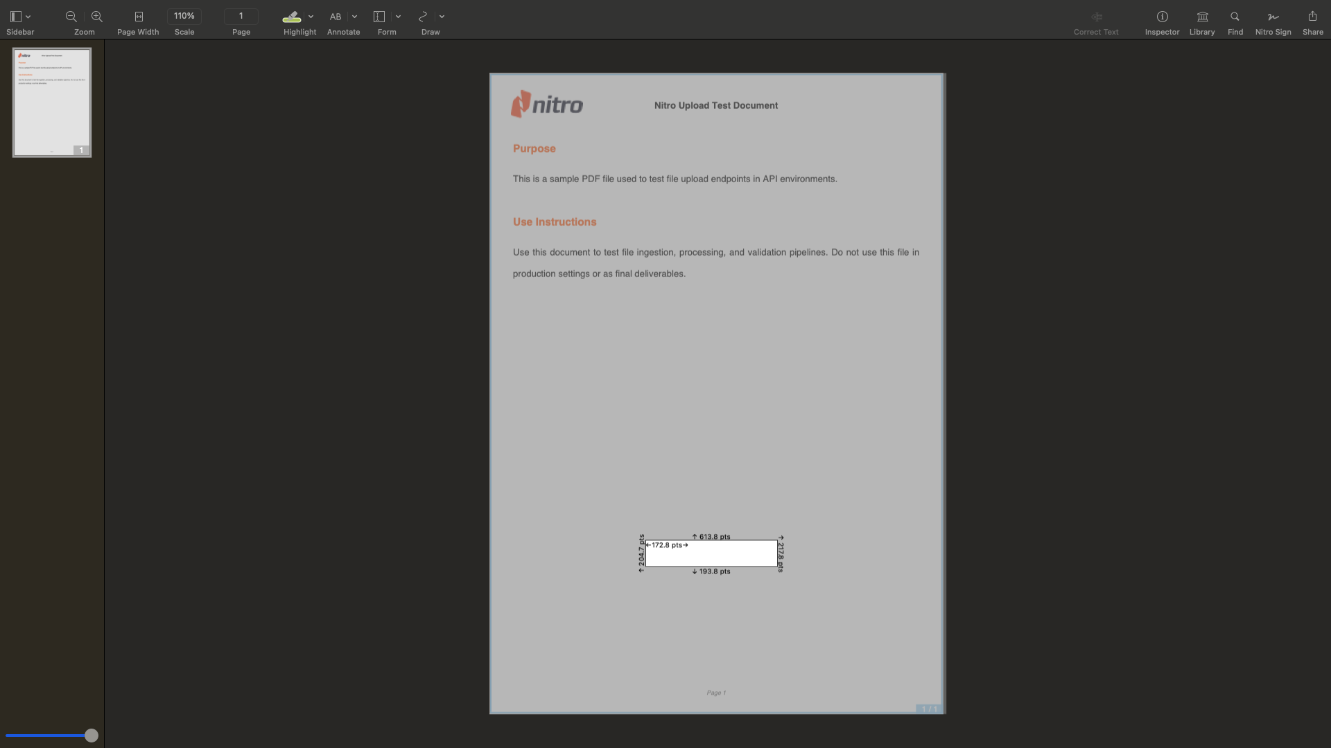 Nitro PDF Rectangle