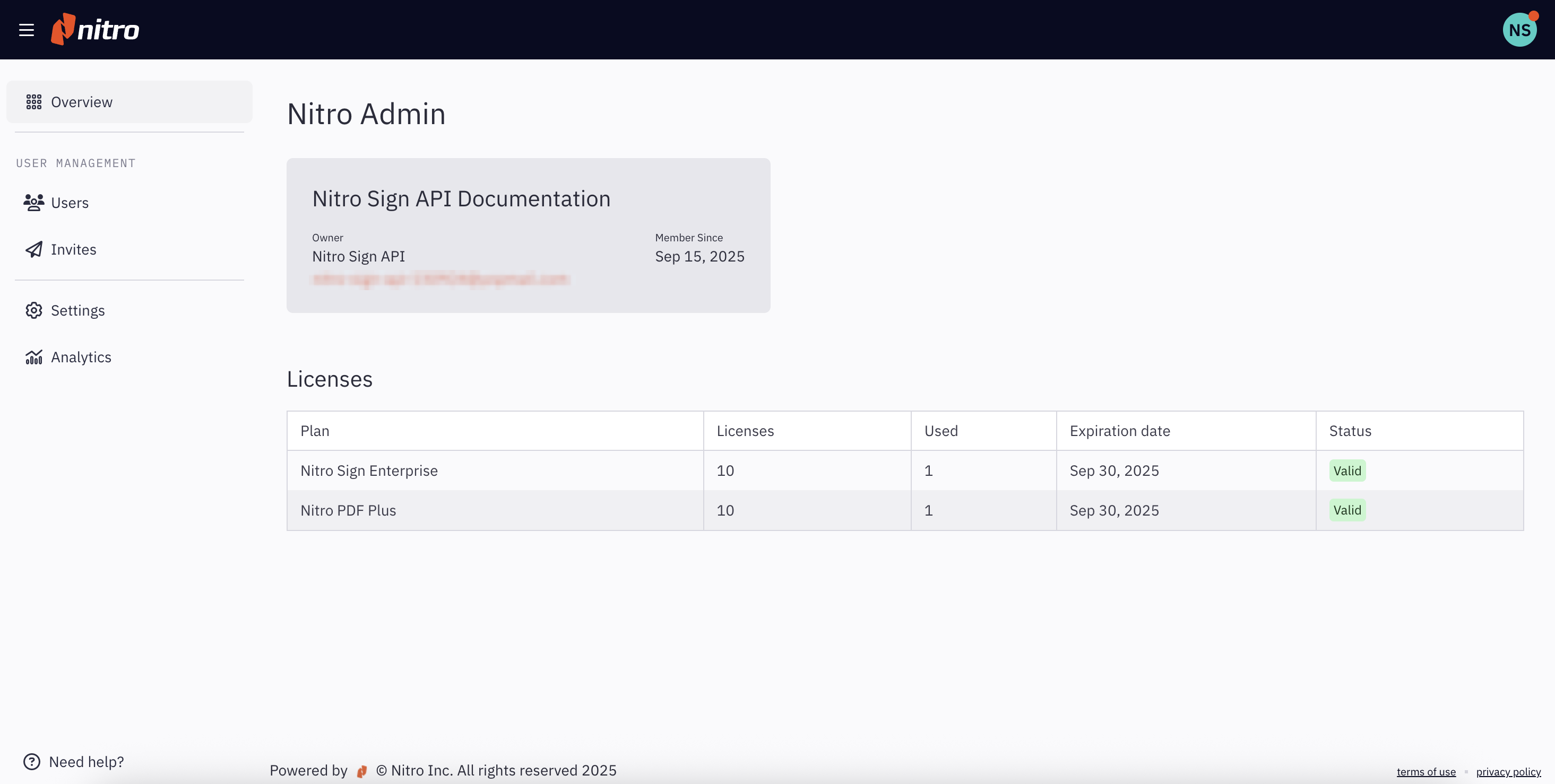Admin Dashboard