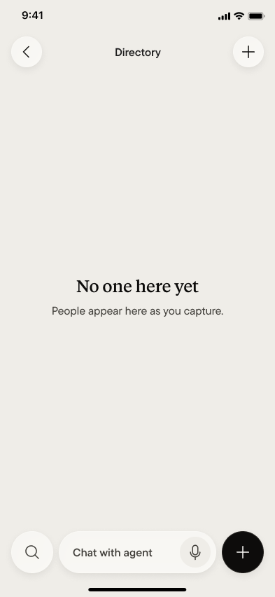 The empty directory