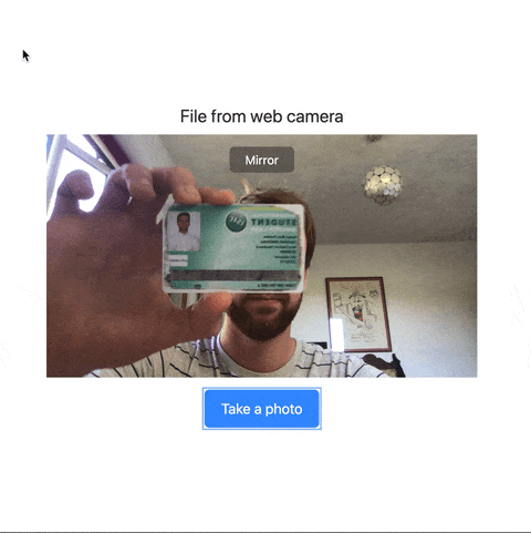 Webcam ID Scanner