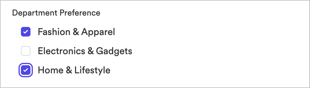 Multi Select Example