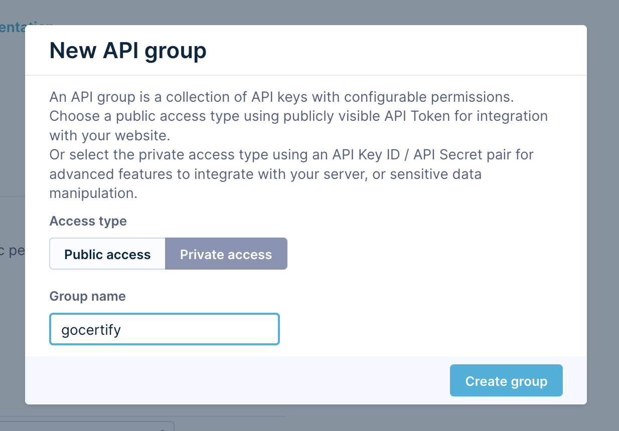 Bloomreach API Group
