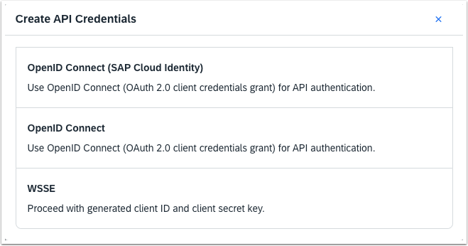 Emarsys API Credentials