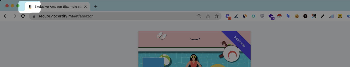 Example Favicon in Reward Flow