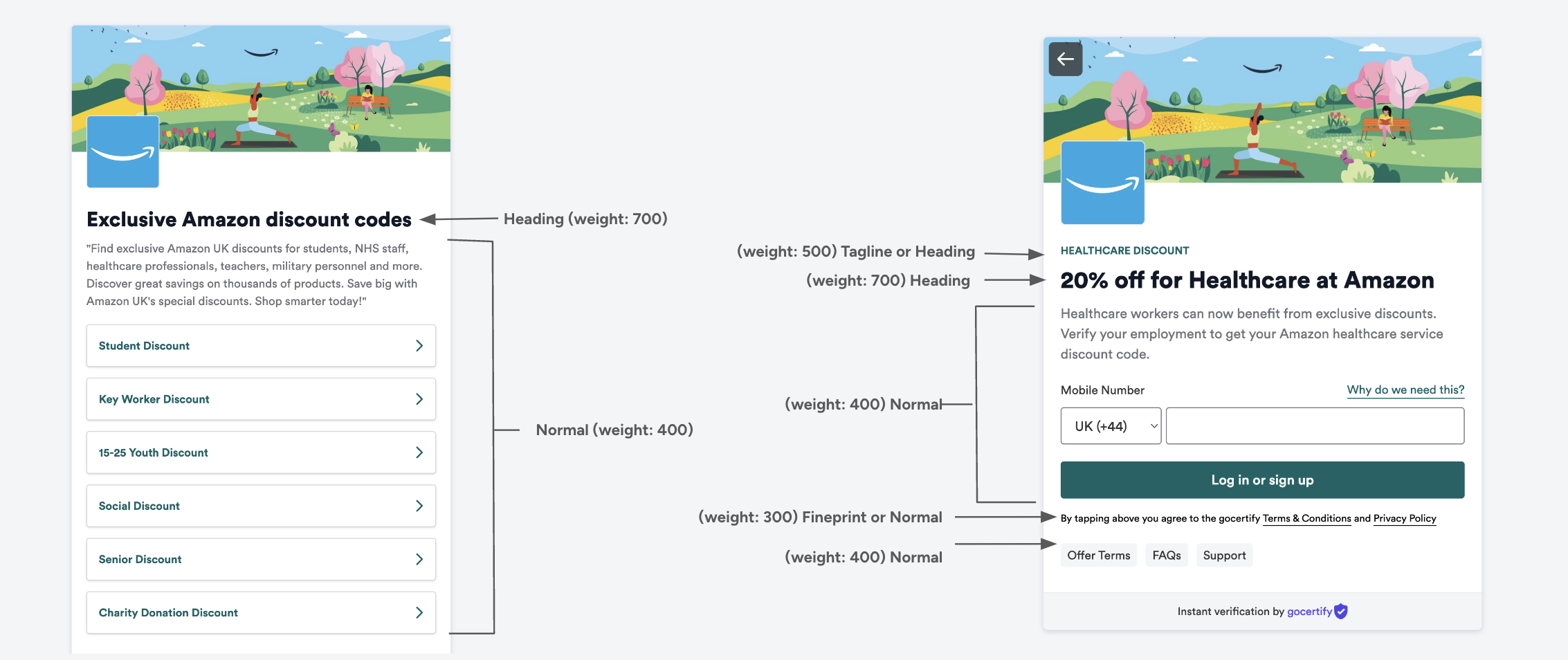 Example Font in Reward Flow