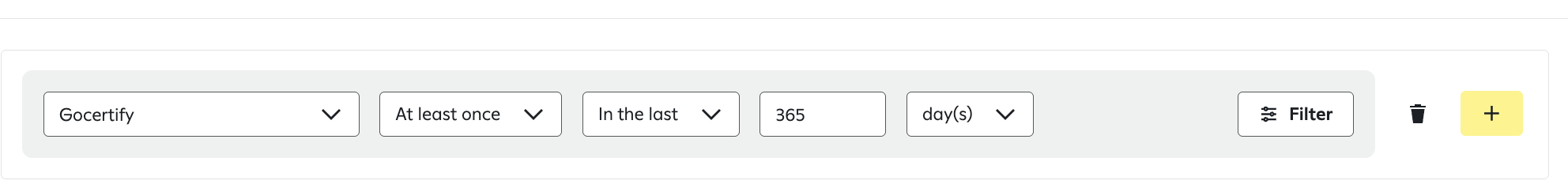 Attentive Add Filter