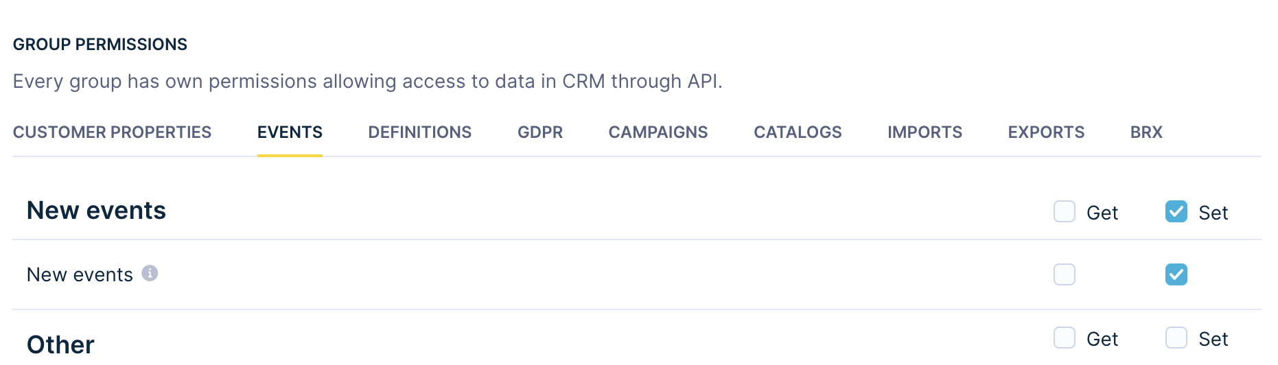 Bloomreach Group Permissions
