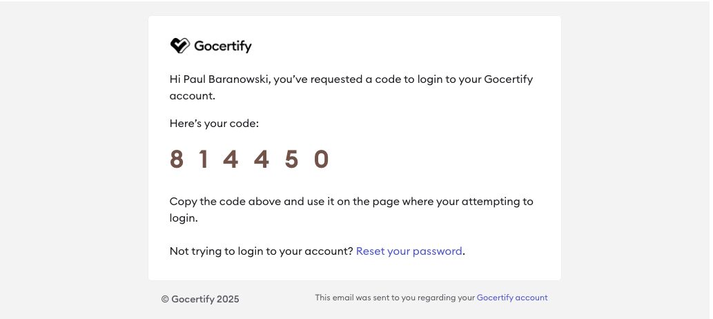 2FA Email