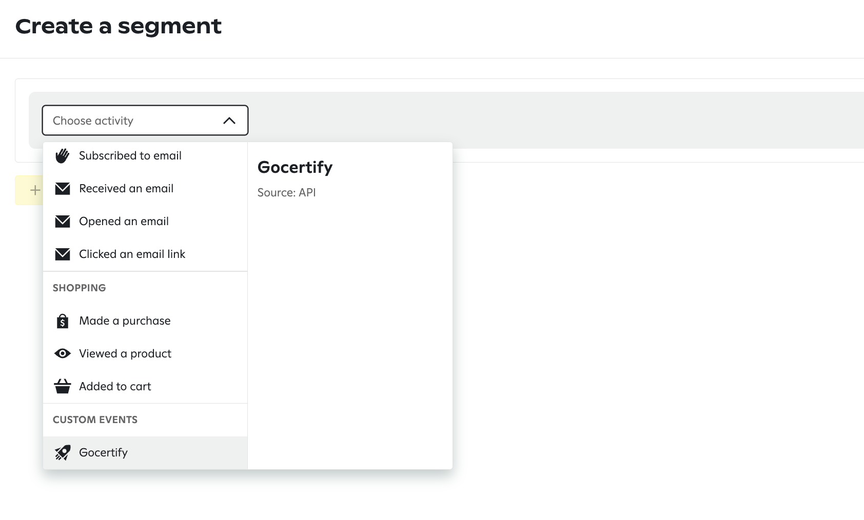 Attentive Choose Activity