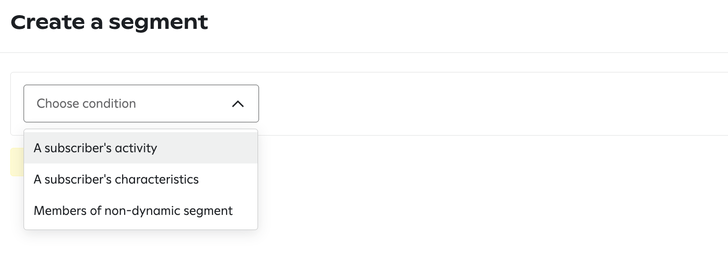 Attentive Choose Condition
