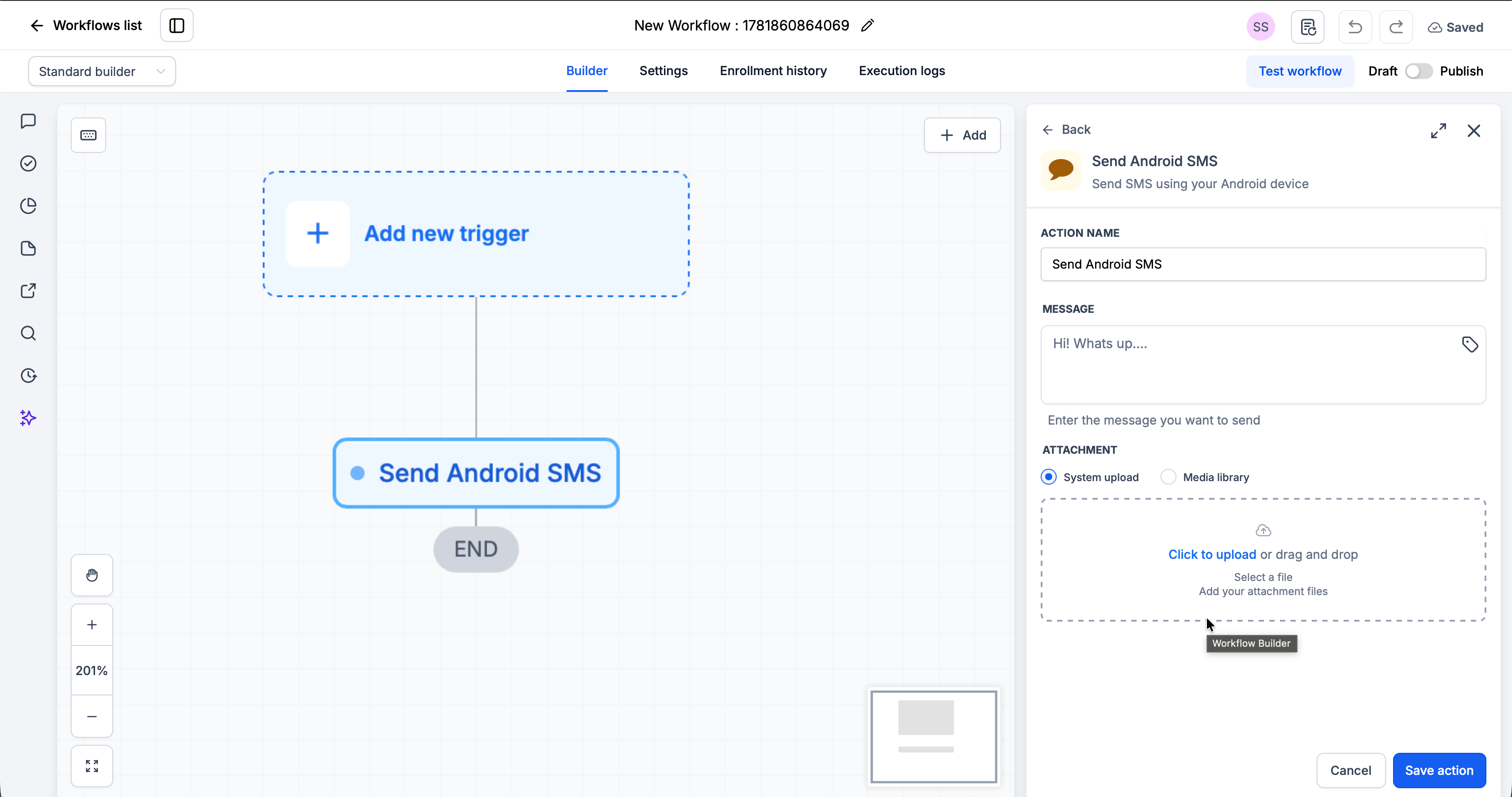 Send Android SMS