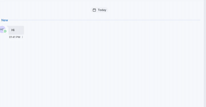 Interactive Message Preview