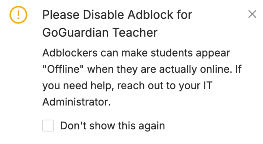 Remove Ad Blockers