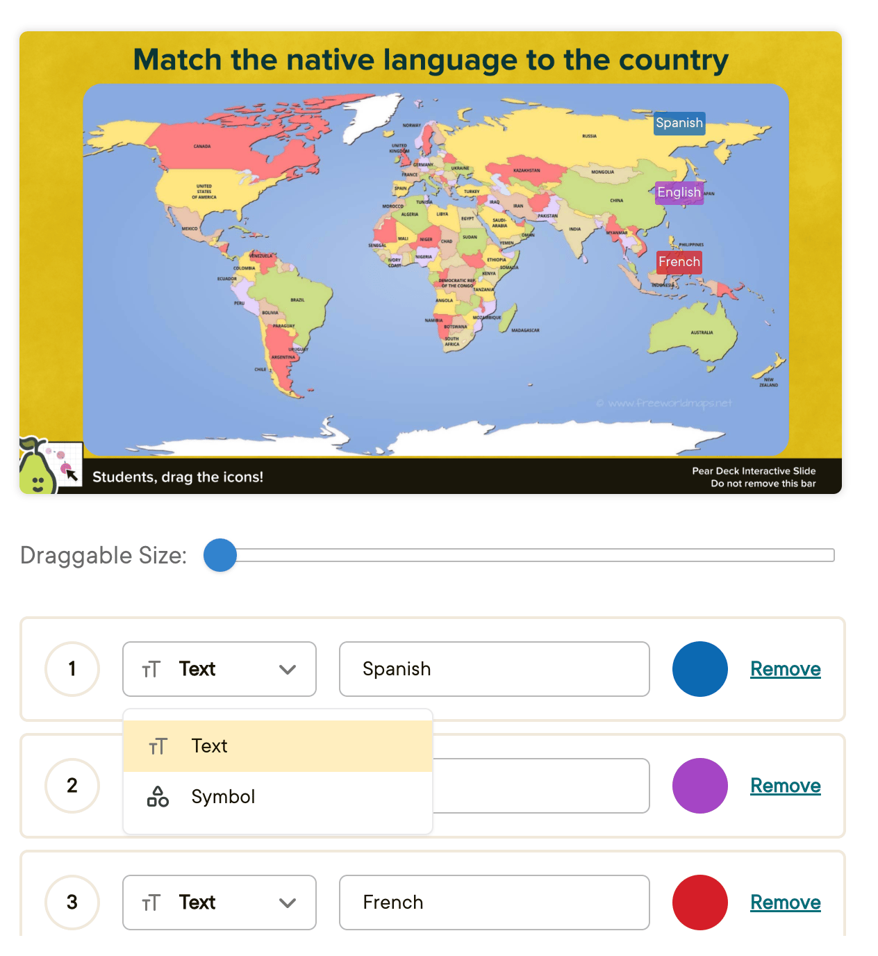 Create Interactive Slides