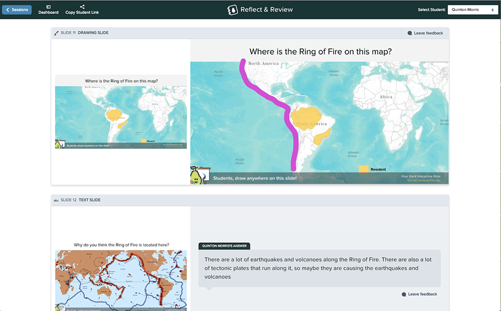 Reflect & review, multiple slides