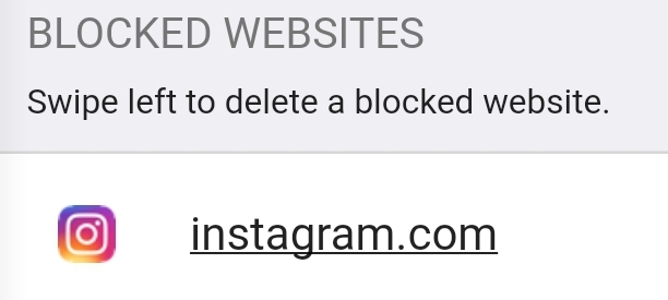 GoGuardian Parent App blocked websites page