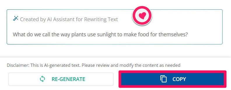 Generate Full Item