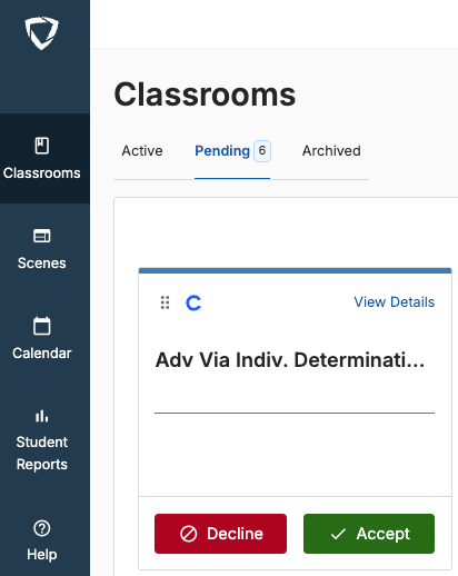 Accept Integrated Class
