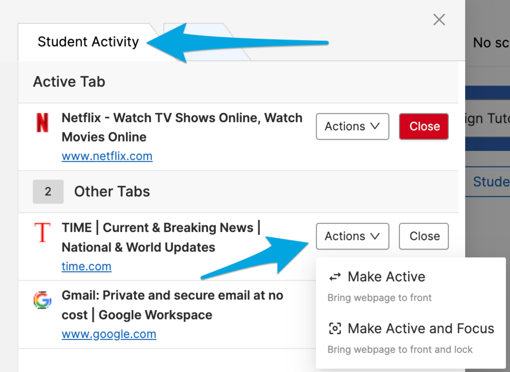 Open a Tab and Focus It Immediately