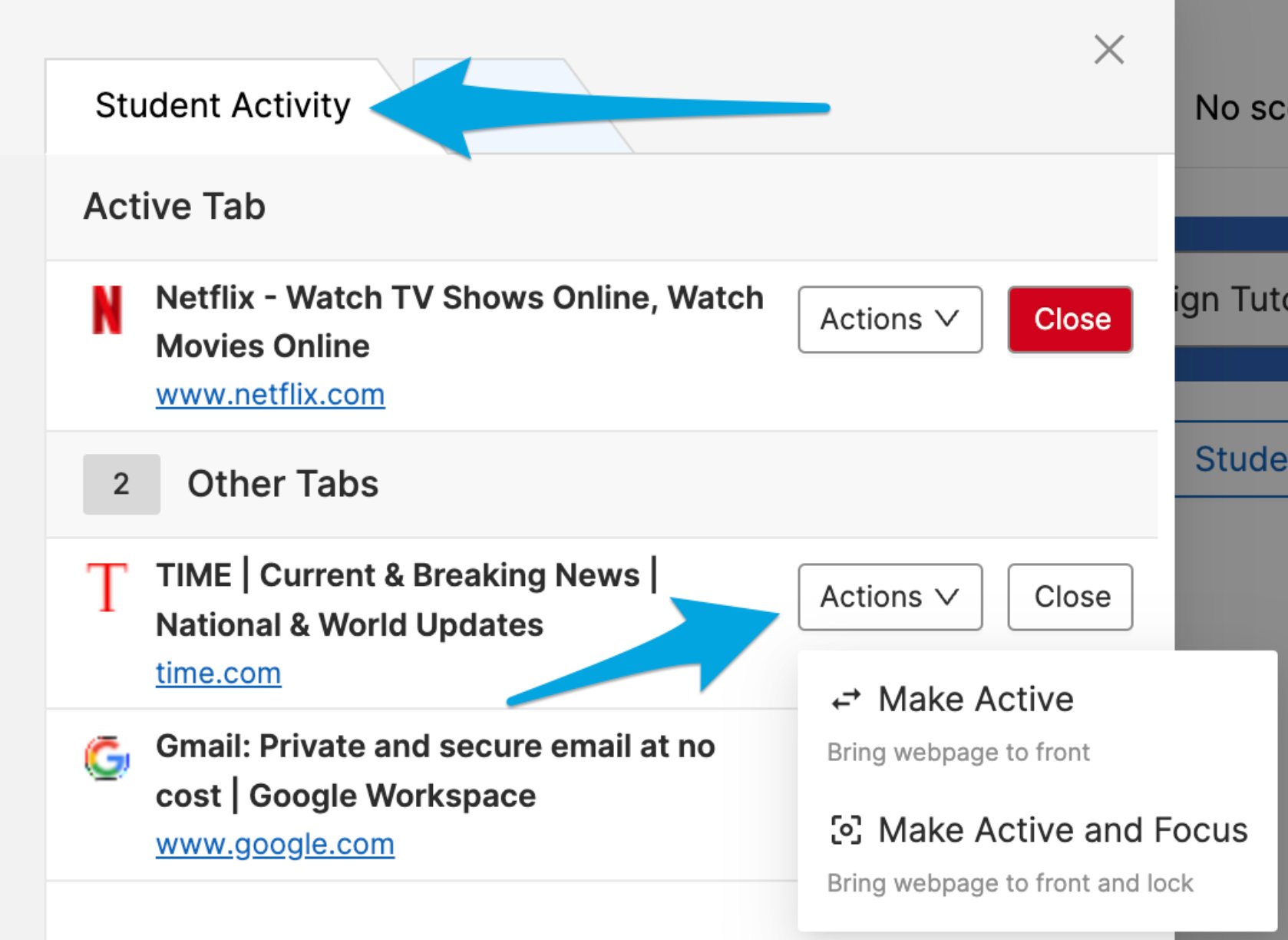 Open a Tab and Focus It Immediately