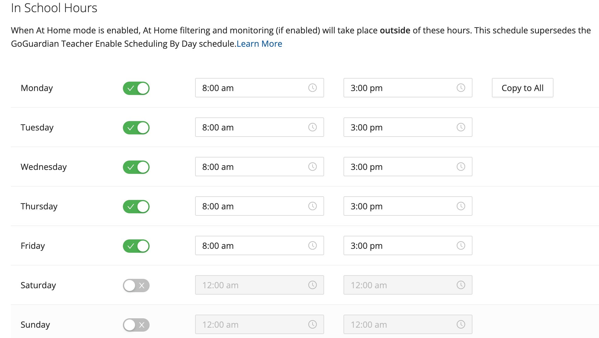 Understand At Home Mode