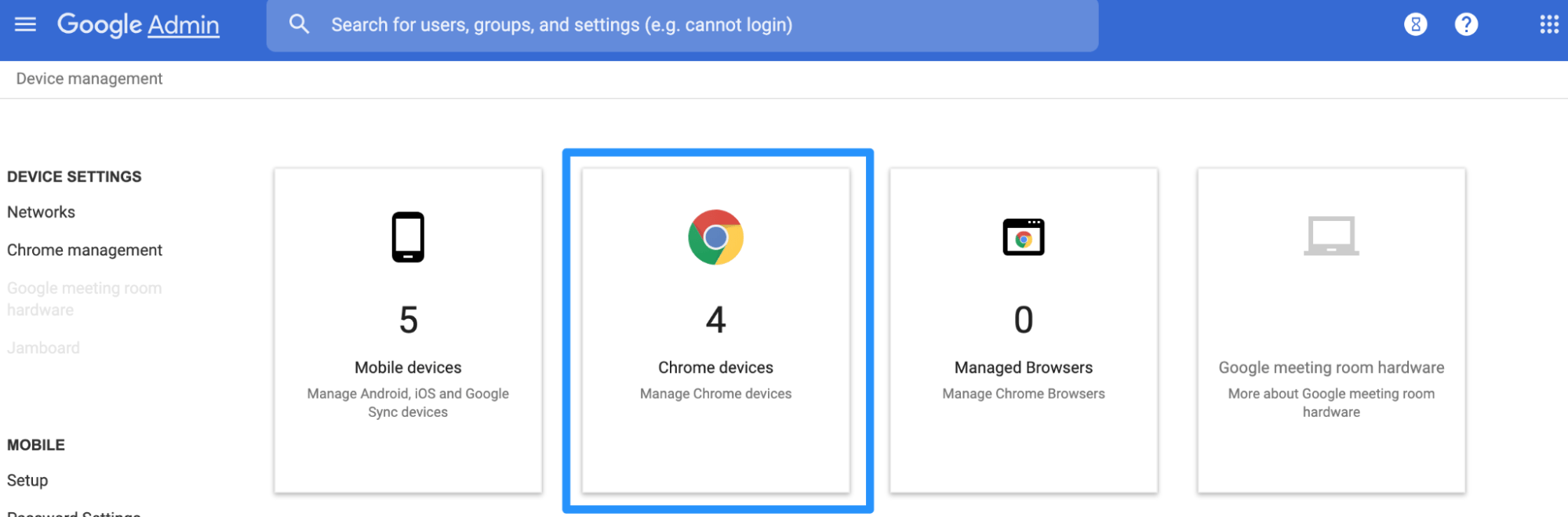 Verify Device Count After Sync