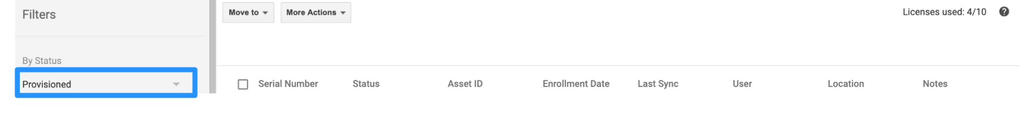Verify Device Count After Sync